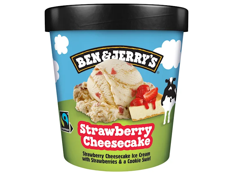 Ben & Jerry's Strawberry Cheesecake