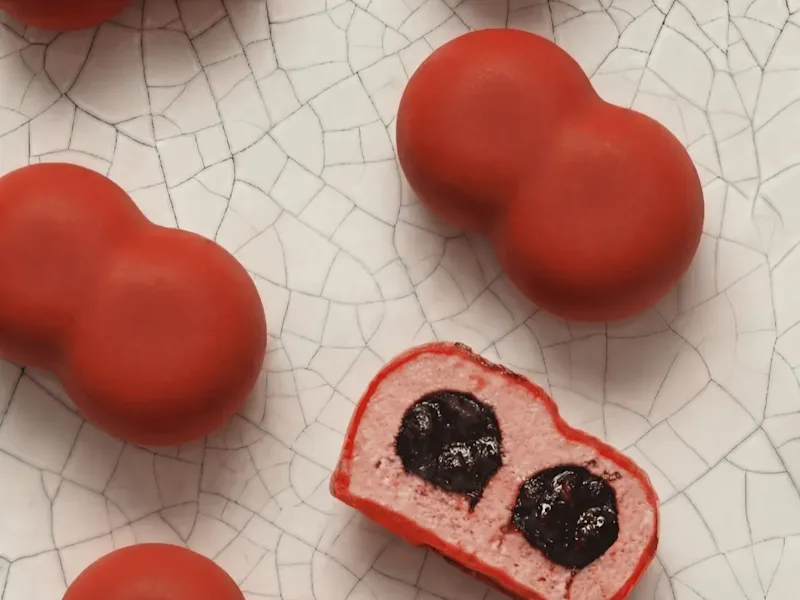 Cherry Mousse Cake
