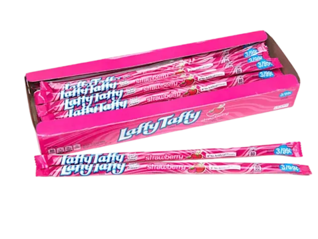Wonka Laffy Taffy Swirl Strawberry