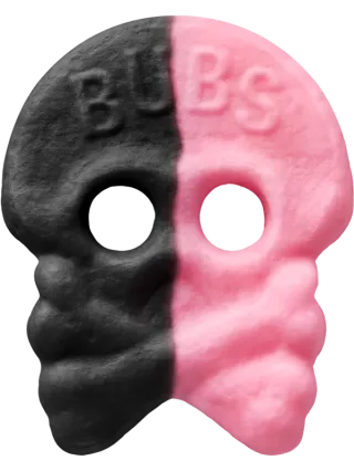 Bubs foam raspberry / liquorice (Swedish Candy)