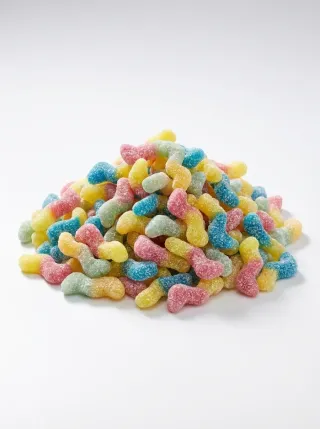 Zure Mini Neon Wormen