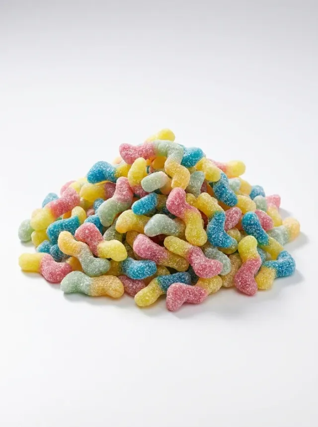 Zure Mini Neon Wormen
